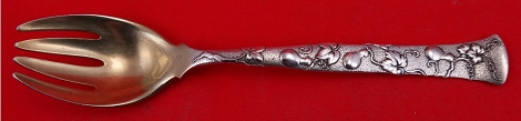 Ice Cream Fork GW  w/ gourd motif  6